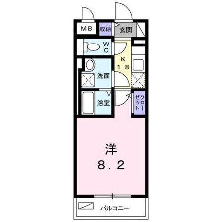 町田駅 徒歩9分 2階の物件間取画像